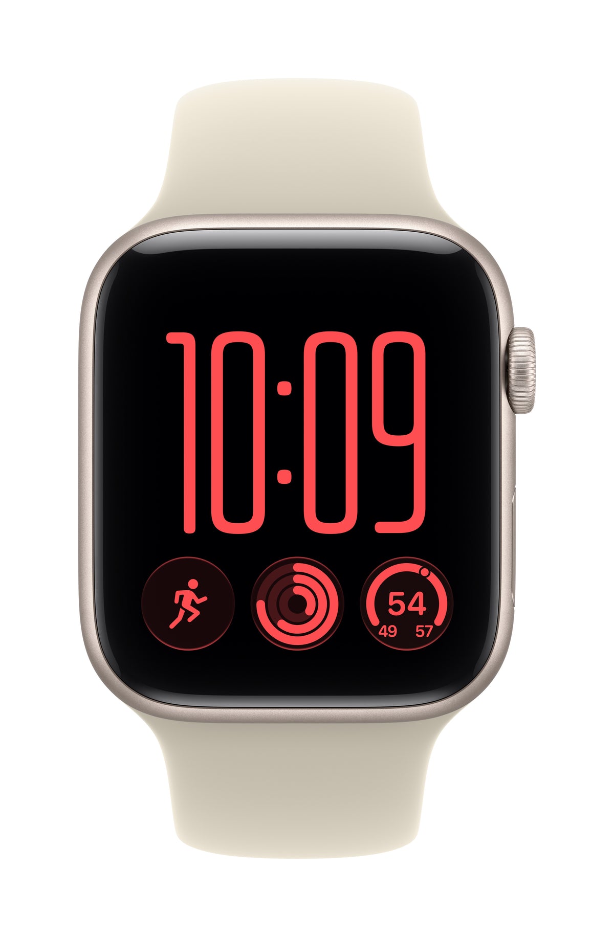 Apple Watch SE (3nd generation) OLED 44 mm Digital 368 x 448 Pixeles Pantalla táctil Beige Wifi GPS (satélite)