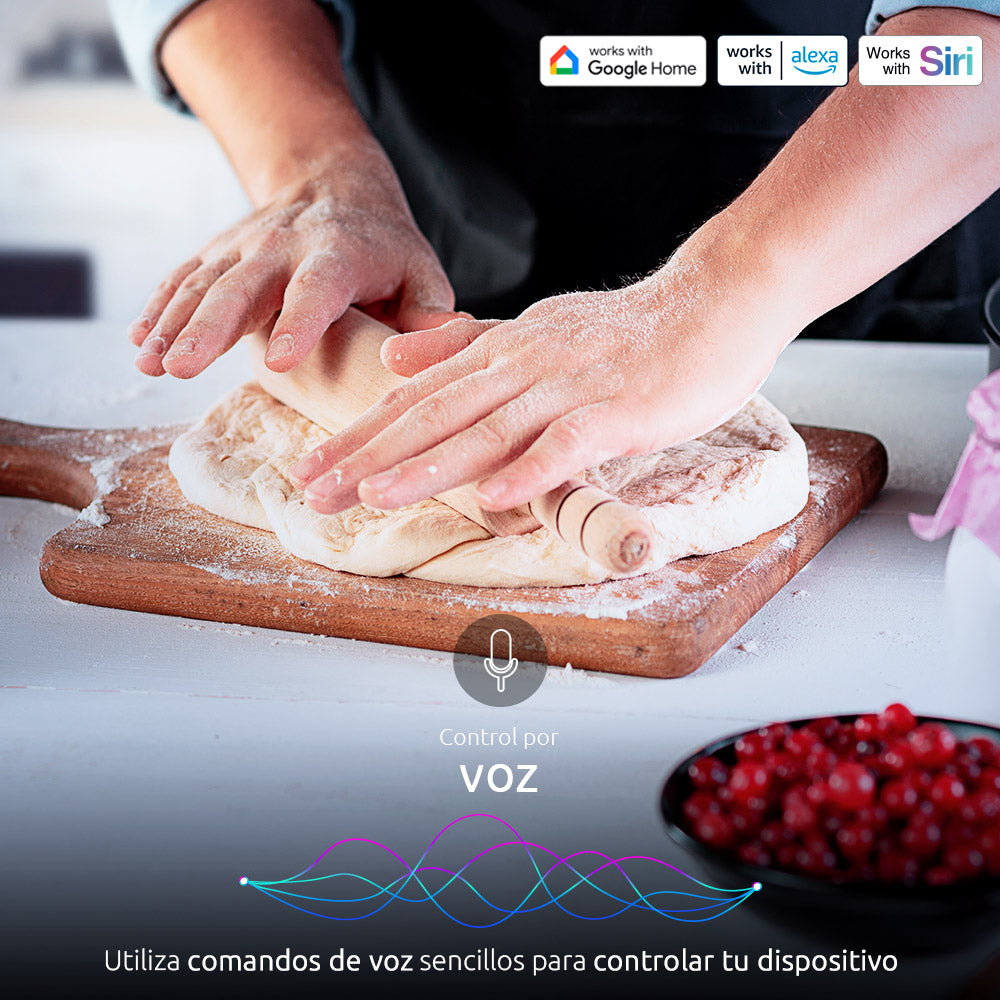 Bombilla LED inteligente Wi-Fi 110V - A19 - NHB-C110