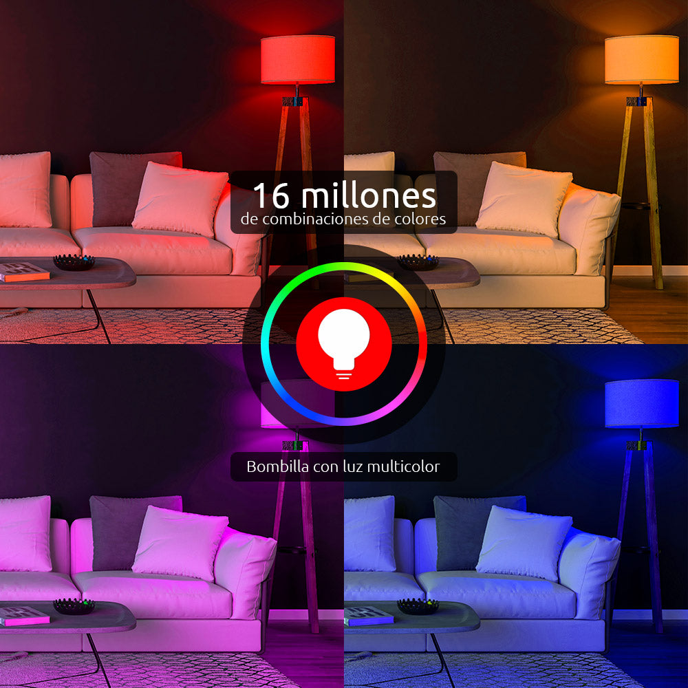 Bombilla LED inteligente Wi-Fi 110V - GU10 - NHB-C310