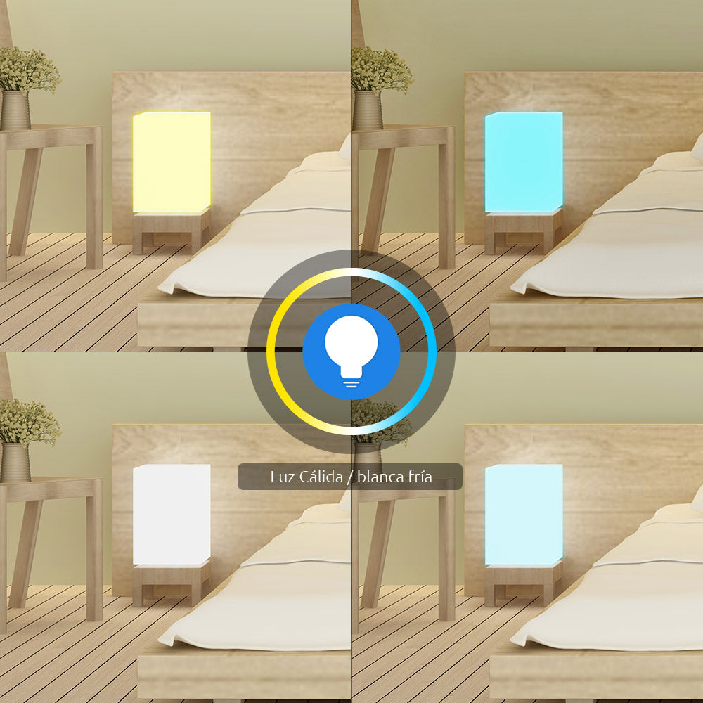 Bombilla LED inteligente Wi-Fi 110V - A19 - NHB-W110