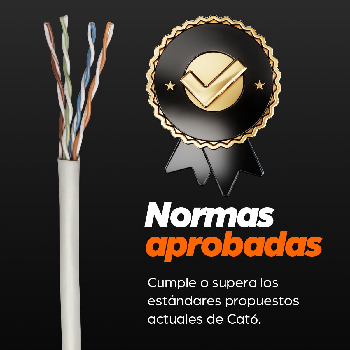 Bobina Cable Intellinet Cat 6 UTP 305m Sólida Color Gris