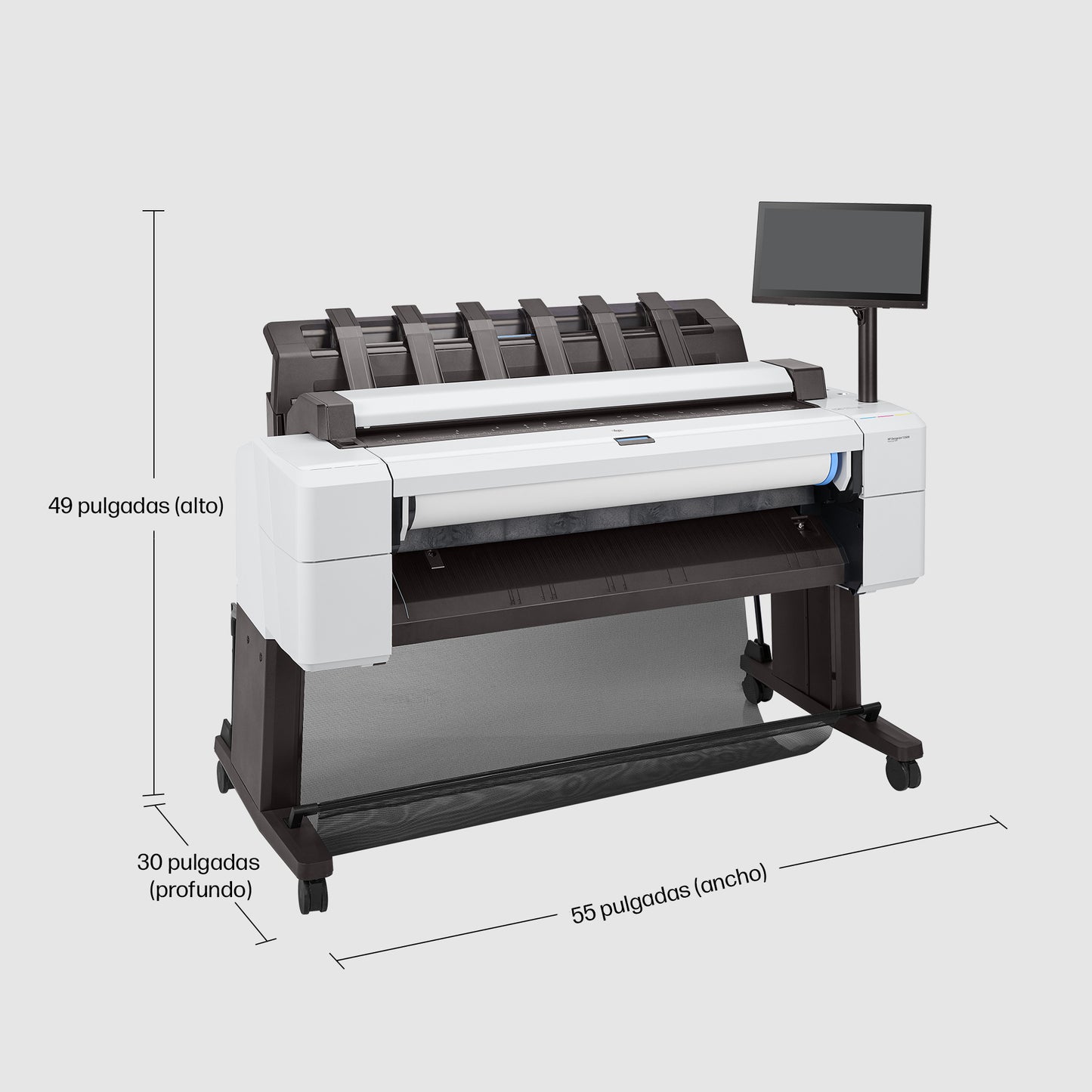 HP Designjet T2600dr 36-in PostScript Multifunction Printer impresora de gran formato Inyección de tinta térmica Color 2400 x 1200 DPI A0 (841 x 1189 mm) Ethernet