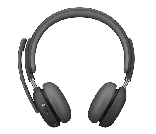 Logitech 981-001151 audífono y auriculare Auriculares Inalámbrico Diadema Oficina/Centro de llamadas USB Tipo C Bluetooth Grafito