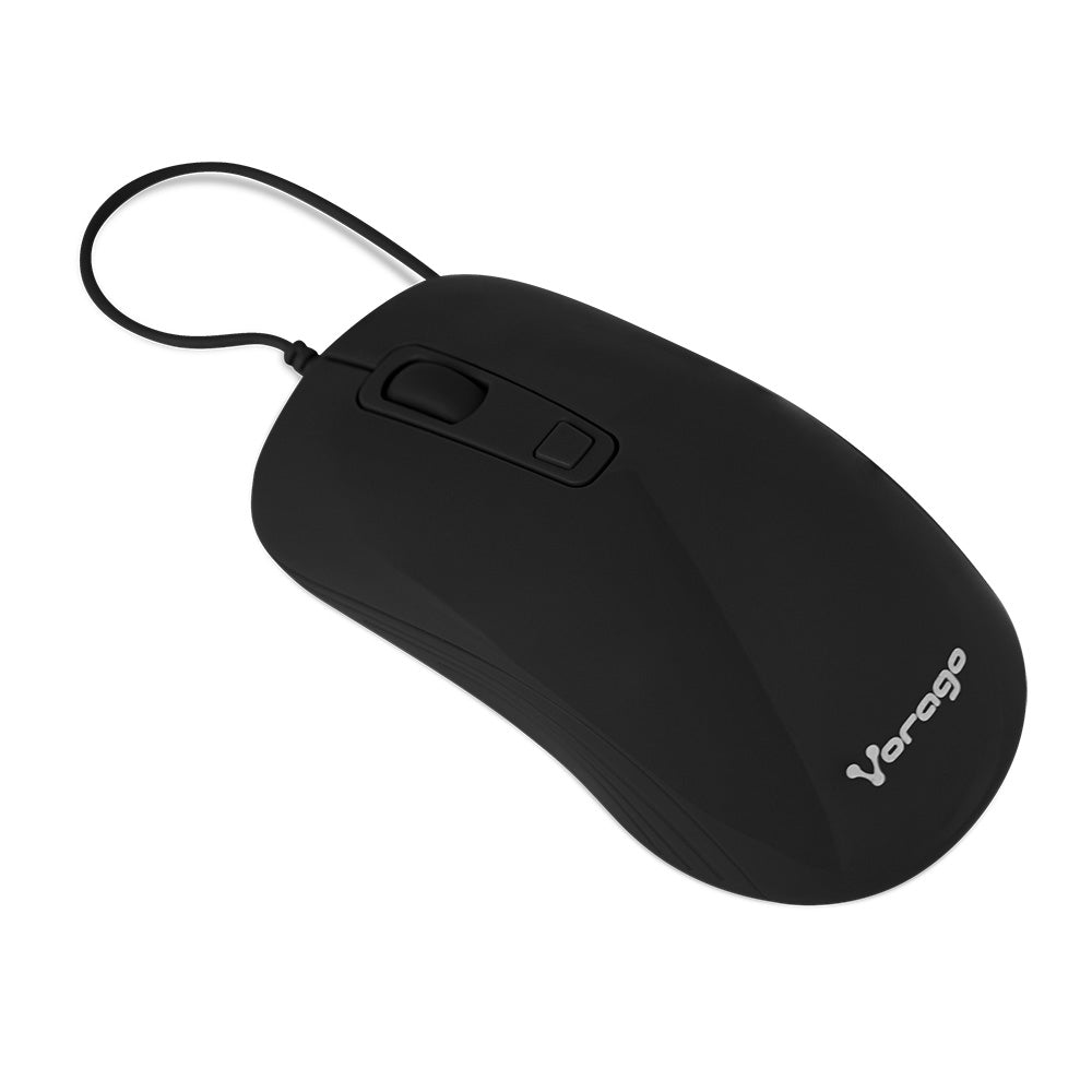 Mouse Vorago Mo-102 Negro Optico Alambrico 1000/1600 Dpis u