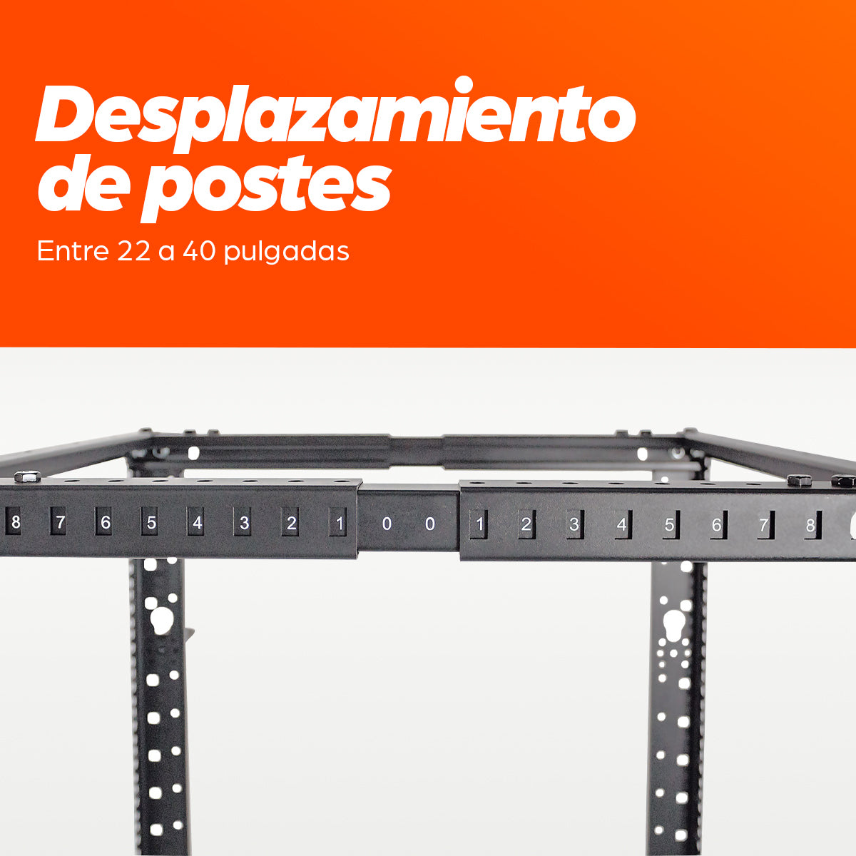 Intellinet 714242 armario rack 26U Rack o bastidor independiente Negro