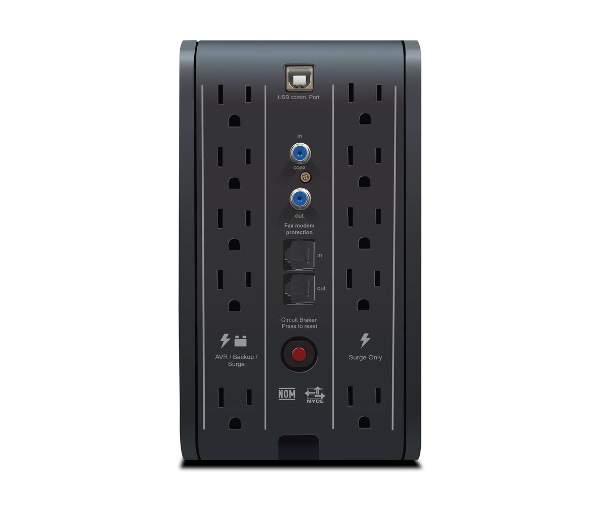 CDP R-SMART751 sistema de alimentación ininterrumpida (UPS) Línea interactiva 0.75 kVA 375 W 10 salidas AC