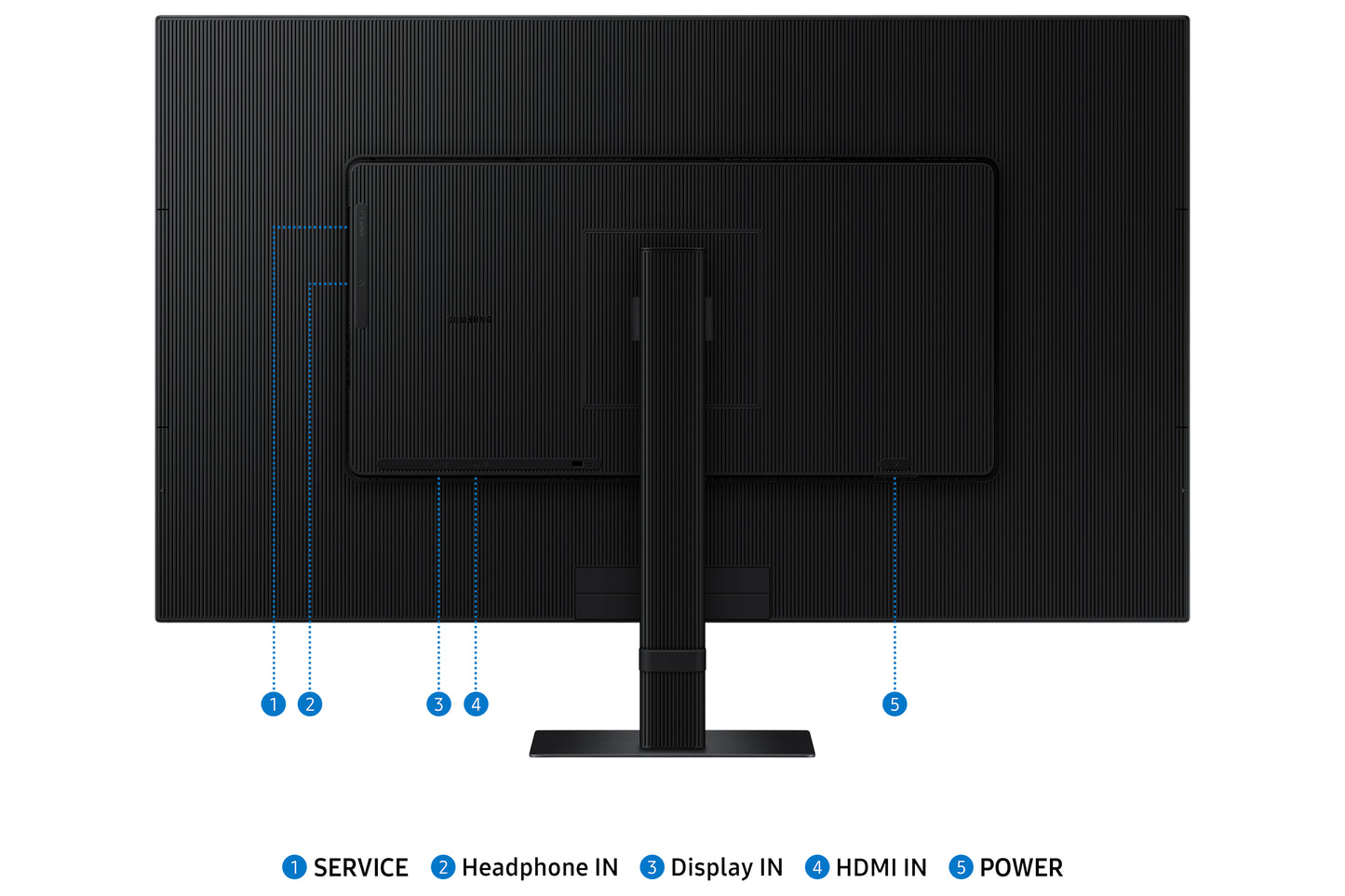 Monitor Samsung ViewFinity S7 32" 4K 3840x2160 Plano IPS 5ms 60Hz Negro