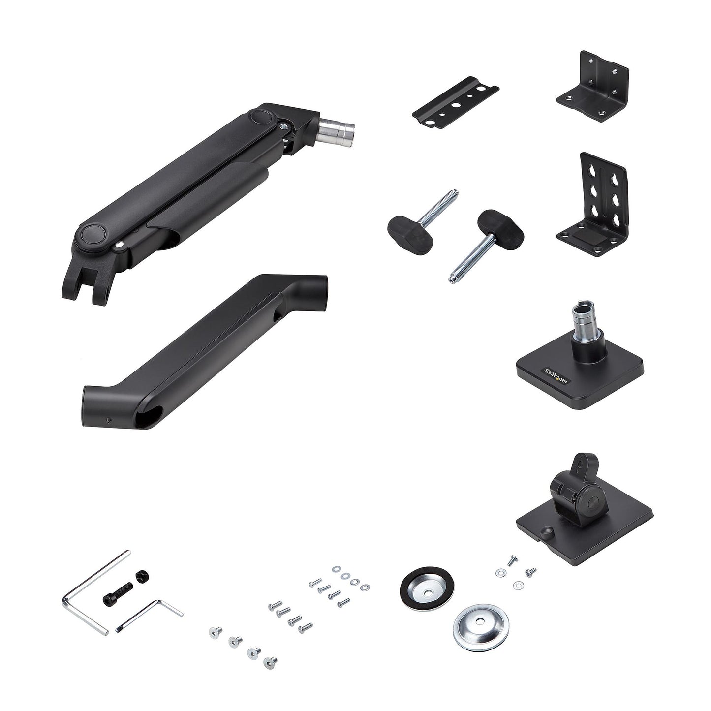 StarTech.com H1M1AG1-MONITOR-ARM soporte para pantalla plana 124.5 cm (49") Negro