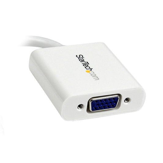 StarTech.com MDP2VGAW adaptador de cable de vídeo 0.13 m VGA (D-Sub)