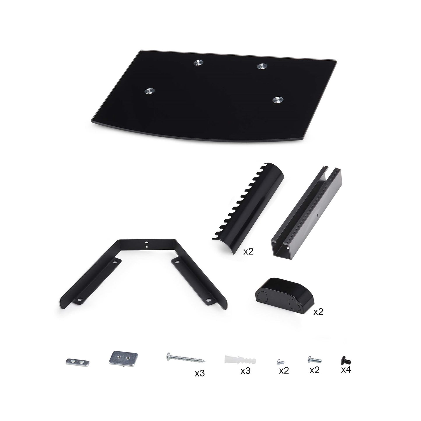 StarTech.com 1B-WALL-MOUNT-SHELF estante para equipo AV