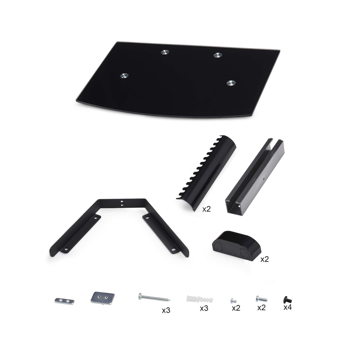 StarTech.com 1B-WALL-MOUNT-SHELF estante para equipo AV