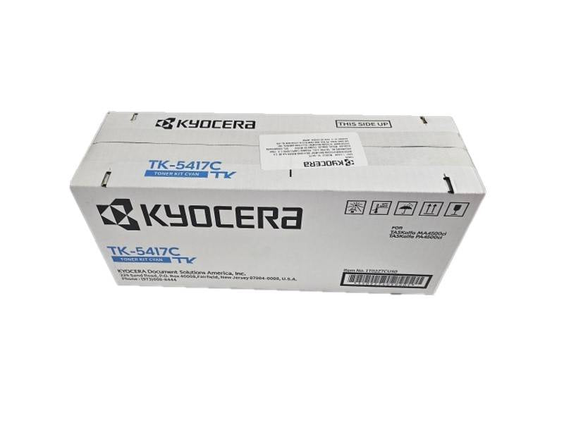 Toner kyocera TK-5417c Cyan Rendimiento aprox. 13mi imp TaskAlfa PA4500ci/MA4500ci