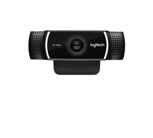 Camara Web Logitech C922 Pro para Streaming HD 1080p USB Color Negro
