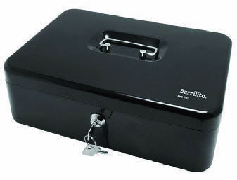 Caja Dinero Barrilito Metálica Grande 30x21x10 cm 1 Pza