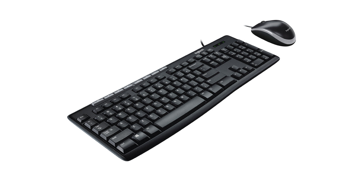 Teclado y Mouse Logitech Media Combo MK200