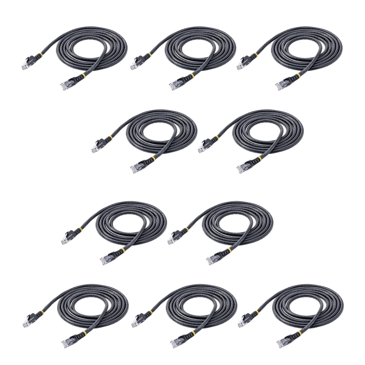 StarTech.com N6PATCH6BK10PK cable de red U/UTP (UTP)