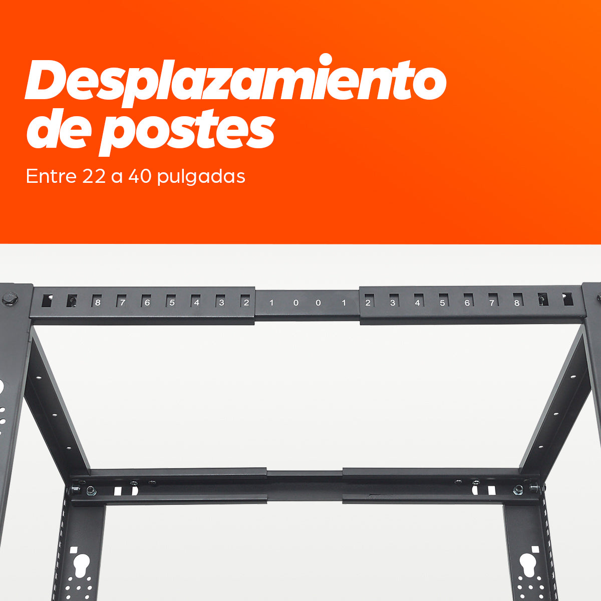 Rack Doble Intellinet 19" 45U Flatpack Color Negro