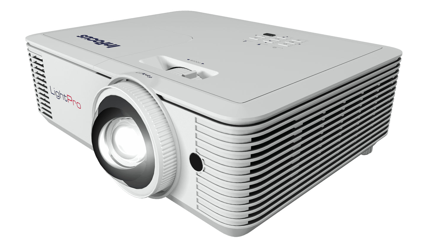 InFocus IN0048ST video proyector Proyector de alcance estándar 4000 lúmenes ANSI DLP 1080p (1920x1080) 3D Blanco