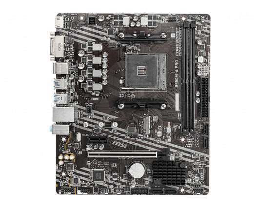 Tarjeta Madre MSI B550M-A PRO Micro-ATX Socket AM4 AMD B550 64GB DDR4 HDMI para AMD