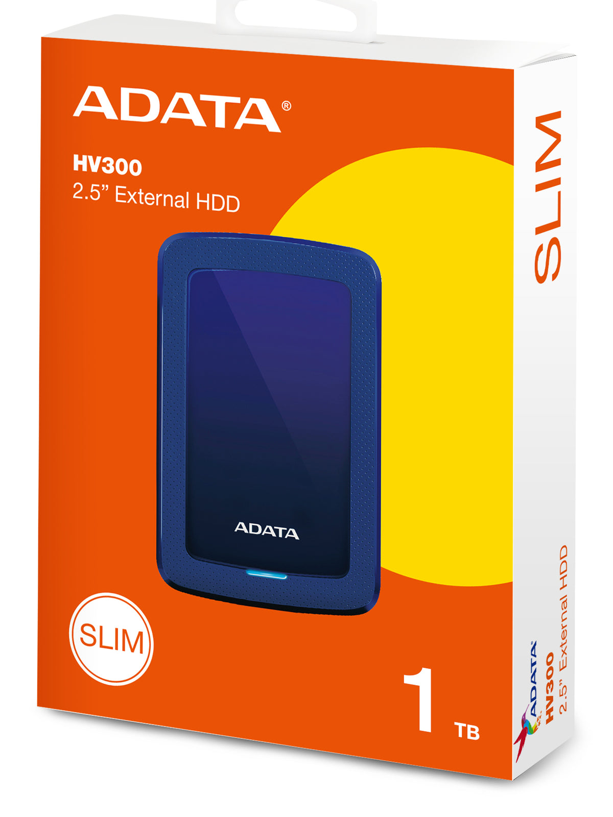 Disco Duro Externo Adata 1TB HV300 2.5" USB 3.1 Azul