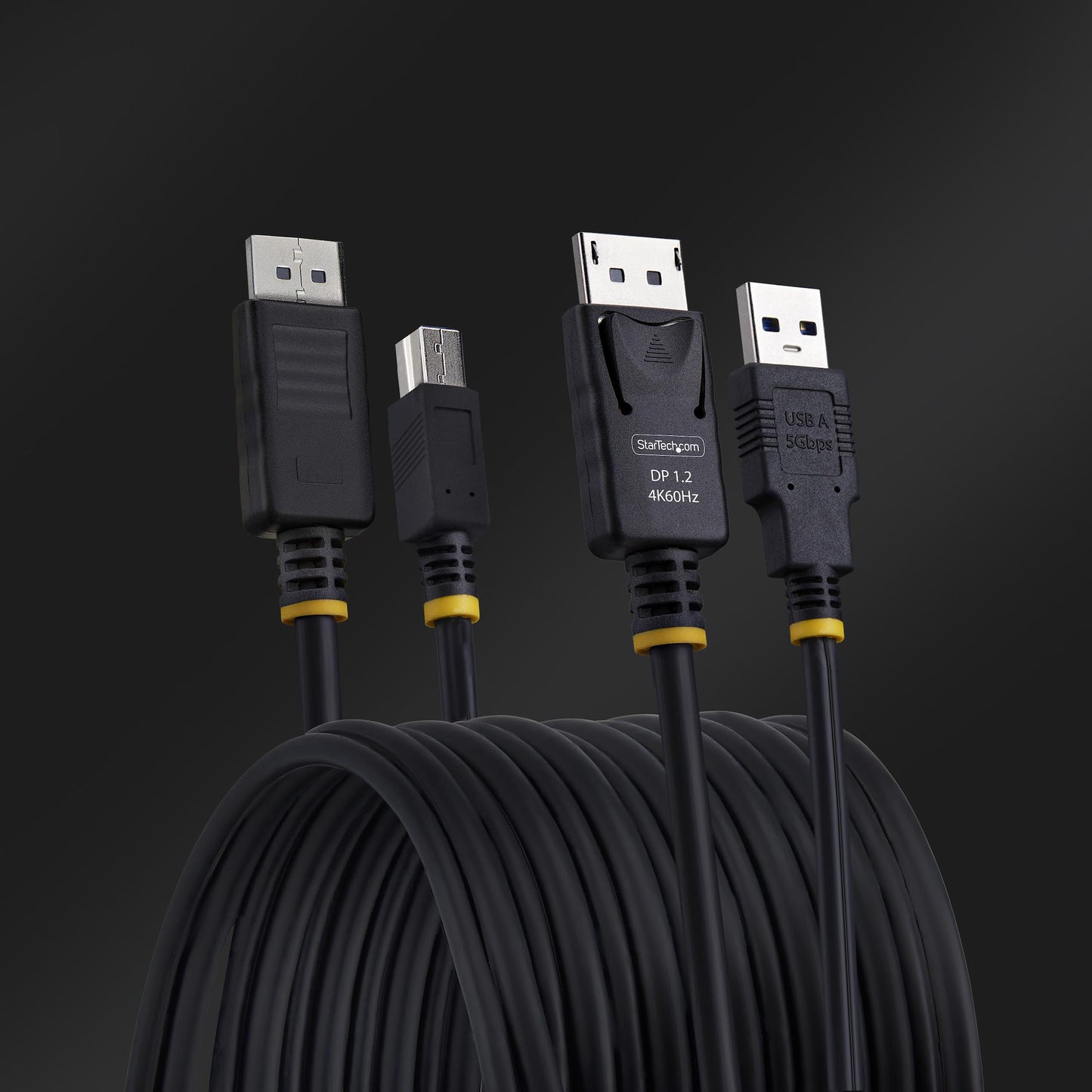 StarTech.com DU12210-KVM-CABLE cable para video, teclado o ratón (KVM) Negro 3.1 m