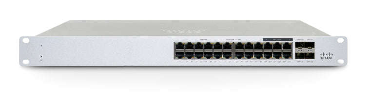 Cisco Meraki MS130-24P dispositivo de redes Gestionado L2 Gigabit Ethernet (10/100/1000) Energía sobre Ethernet (PoE) 1U Blanco