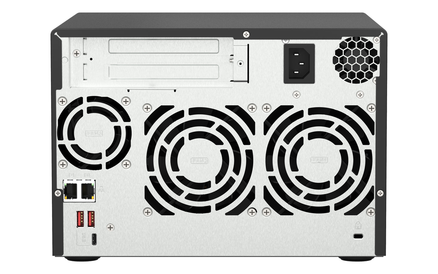 QNAP TS-673A NAS Tower Ryzen Embedded V1500B 8 GB DDR4 0 TB QNAP Turbo System Antracita