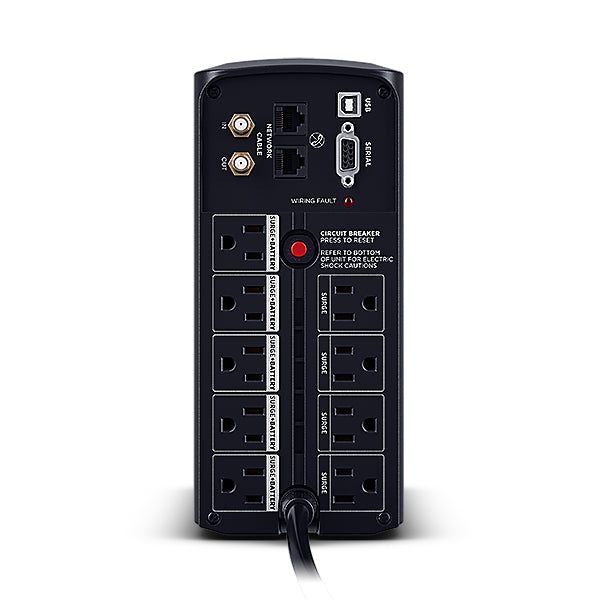 UPS CYBERPOWER 1000VA 600W 9 CONT PANTALLA LCD INTELIGENTE M