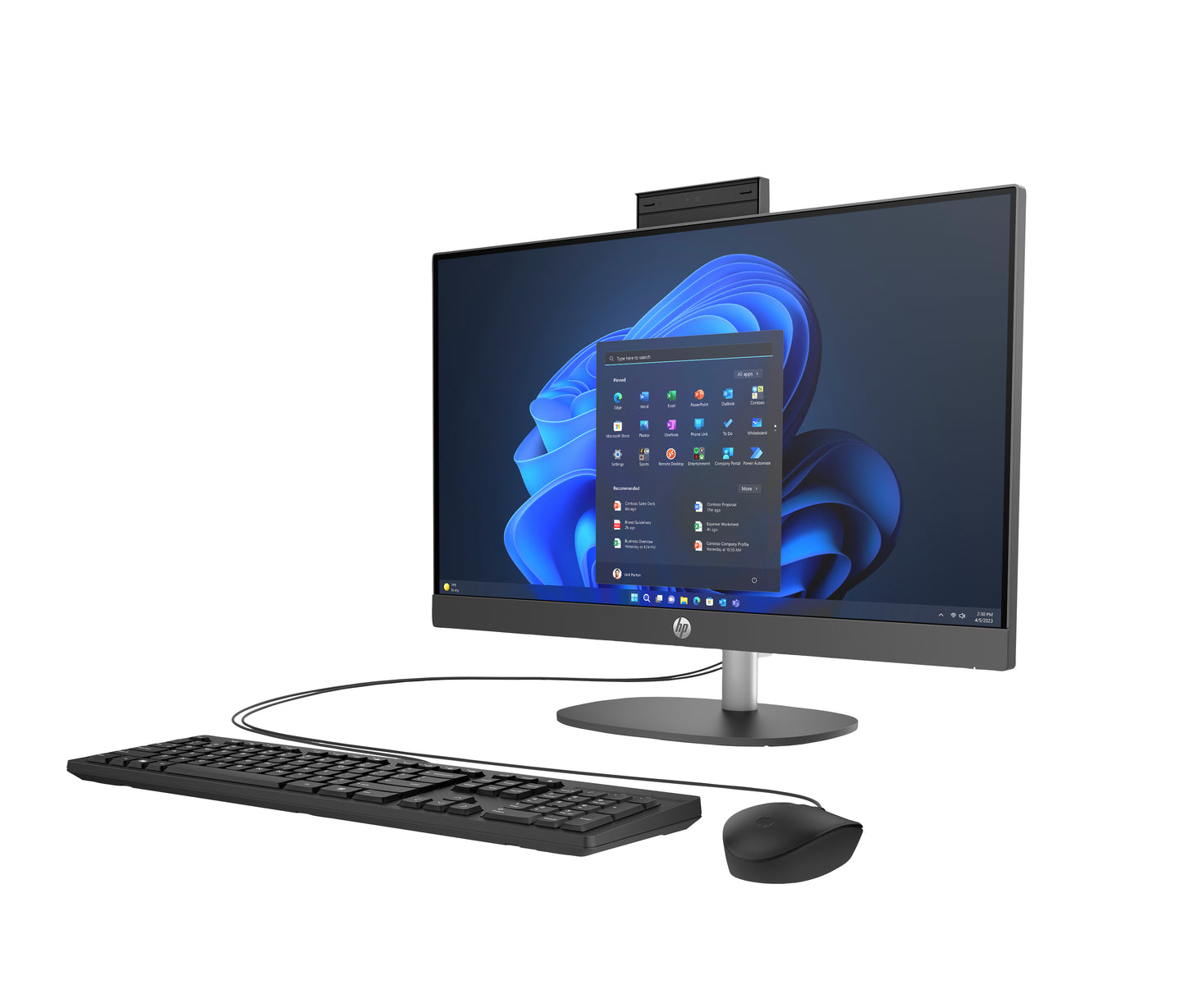 All In One HP ProOne 240 G10 23.8" Intel Core U5 125U 8GB 512GB SSD W11 Home
