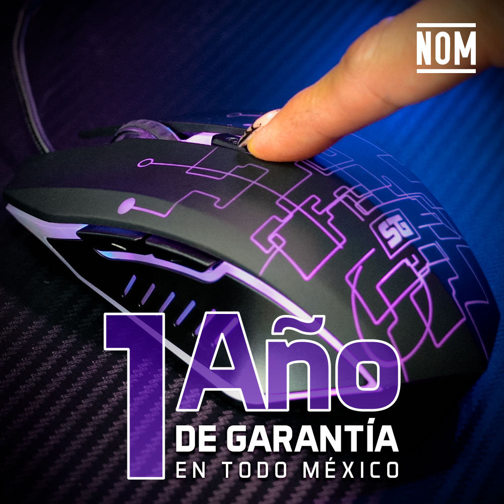 Kit Teclado y Mouse Vorago Start The Game Retroiluminado USB