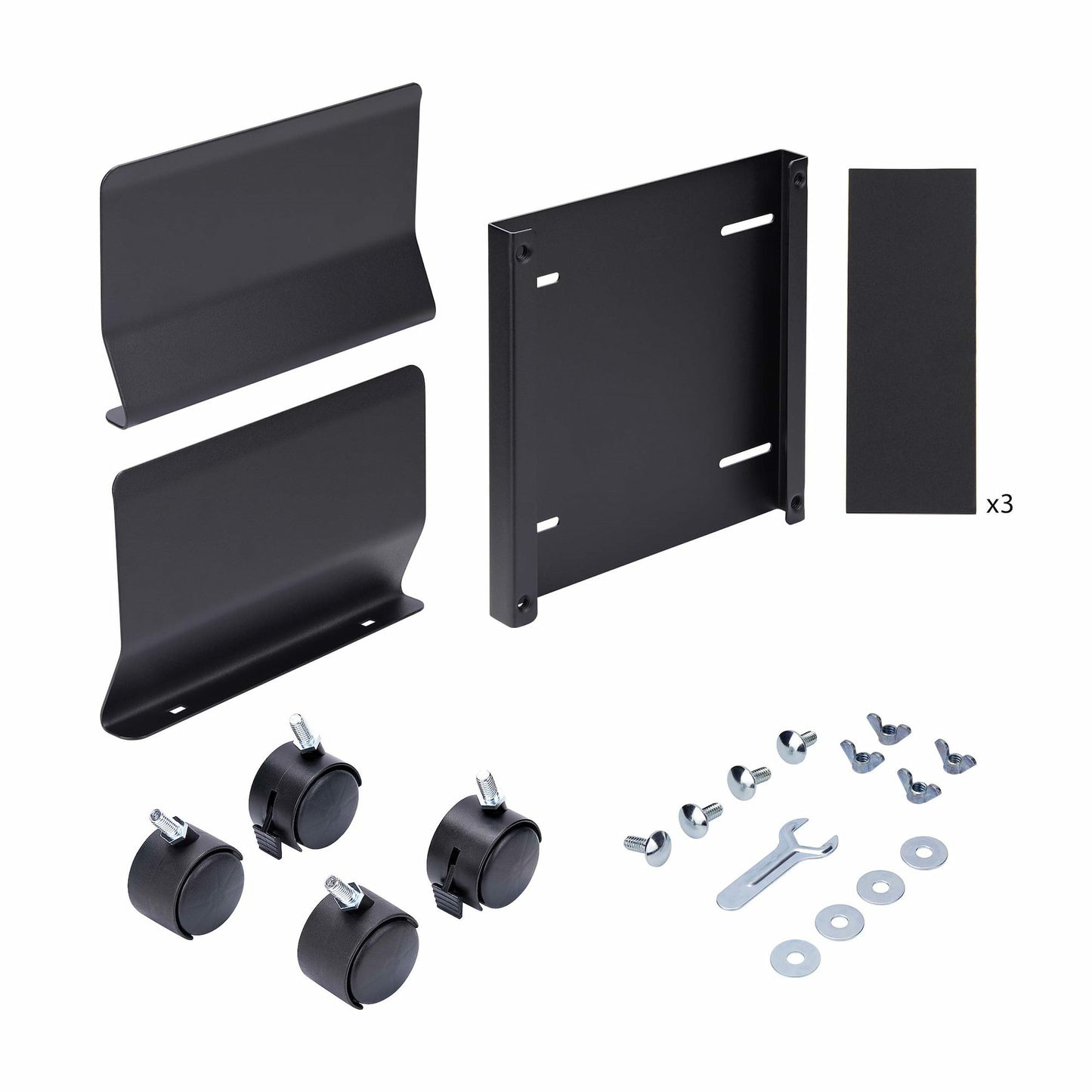 StarTech.com CPUMOBILESTND soporte para CPU Soporte del CPU del carro Negro