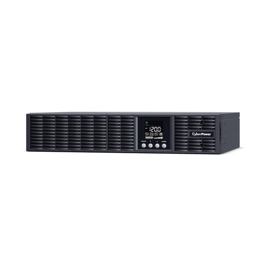 UPS CyberPower OLS2000RT2UA en línea de doble conversión, 2 kVA / 1800 W, 8 salidas NEMA 5-20R, 2U, negro