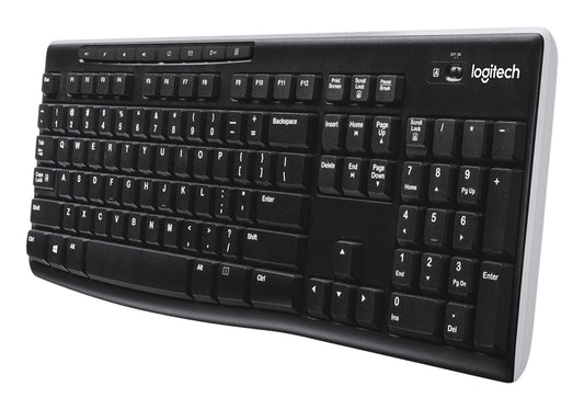 Logitech 920-004426 teclado Hogar RF inalámbrico Español Negro