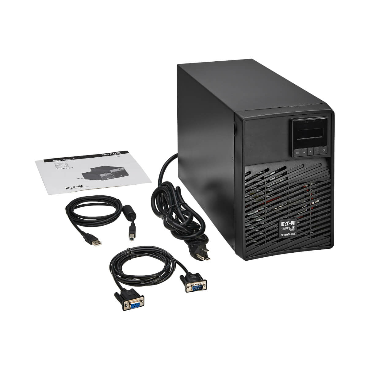 Tripp Lite SU1000XLCD sistema de alimentación ininterrumpida (UPS) Doble conversión (en línea) 1 kVA 6 salidas AC