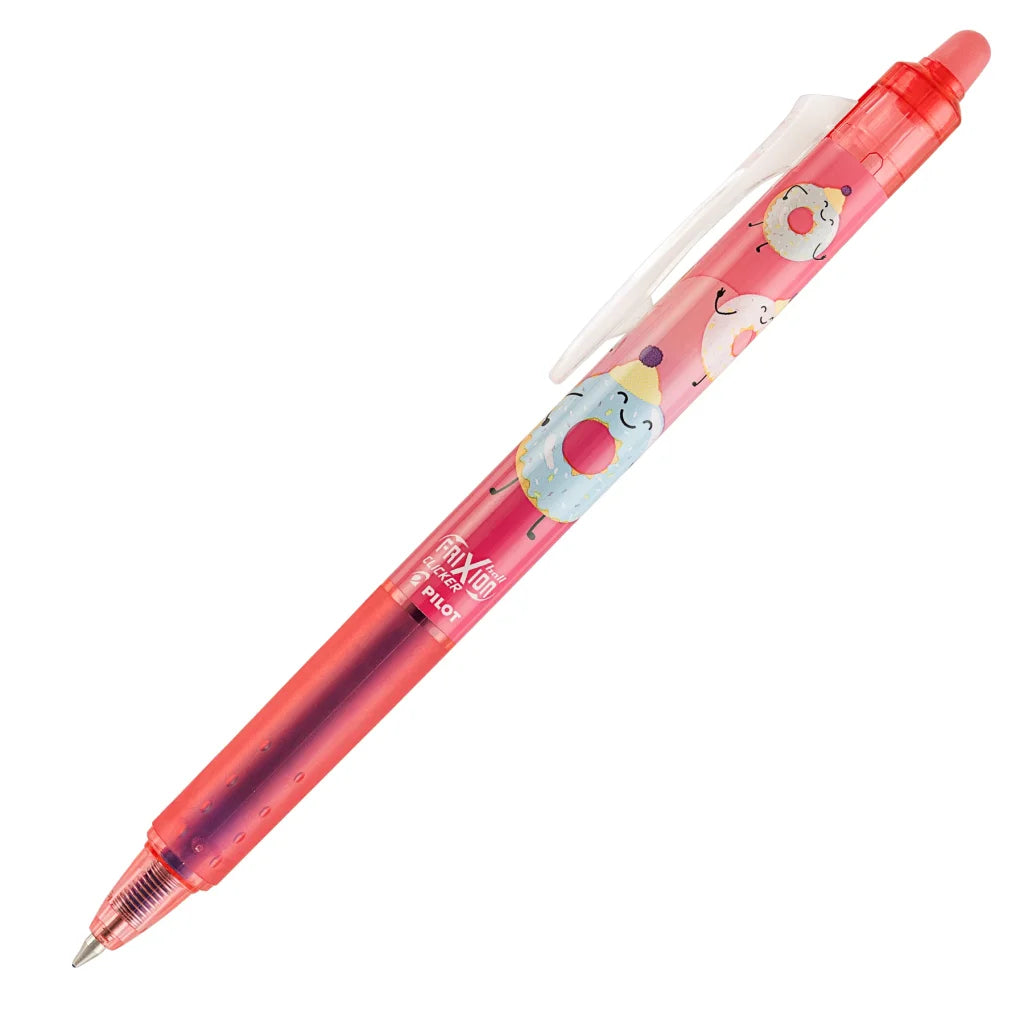 Bolígrafo Pilot Frixion Ball Sweet Paradise Rojo/Dona Tinta Azul C/12 Pzas