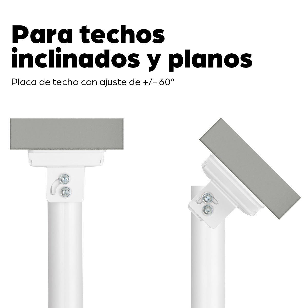 Soporte para Proyector Manhattan con montaje en techo y ajuste de altura