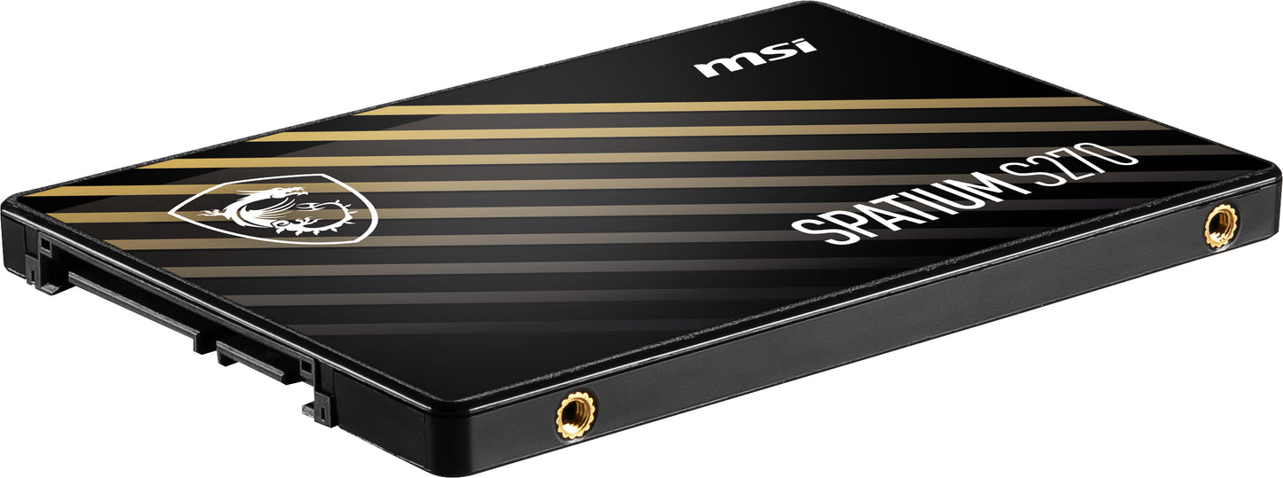 SSD MSI Interno SPATIUM S270 480GB 2.5 SATA III hasta 450 MB/s Escritura