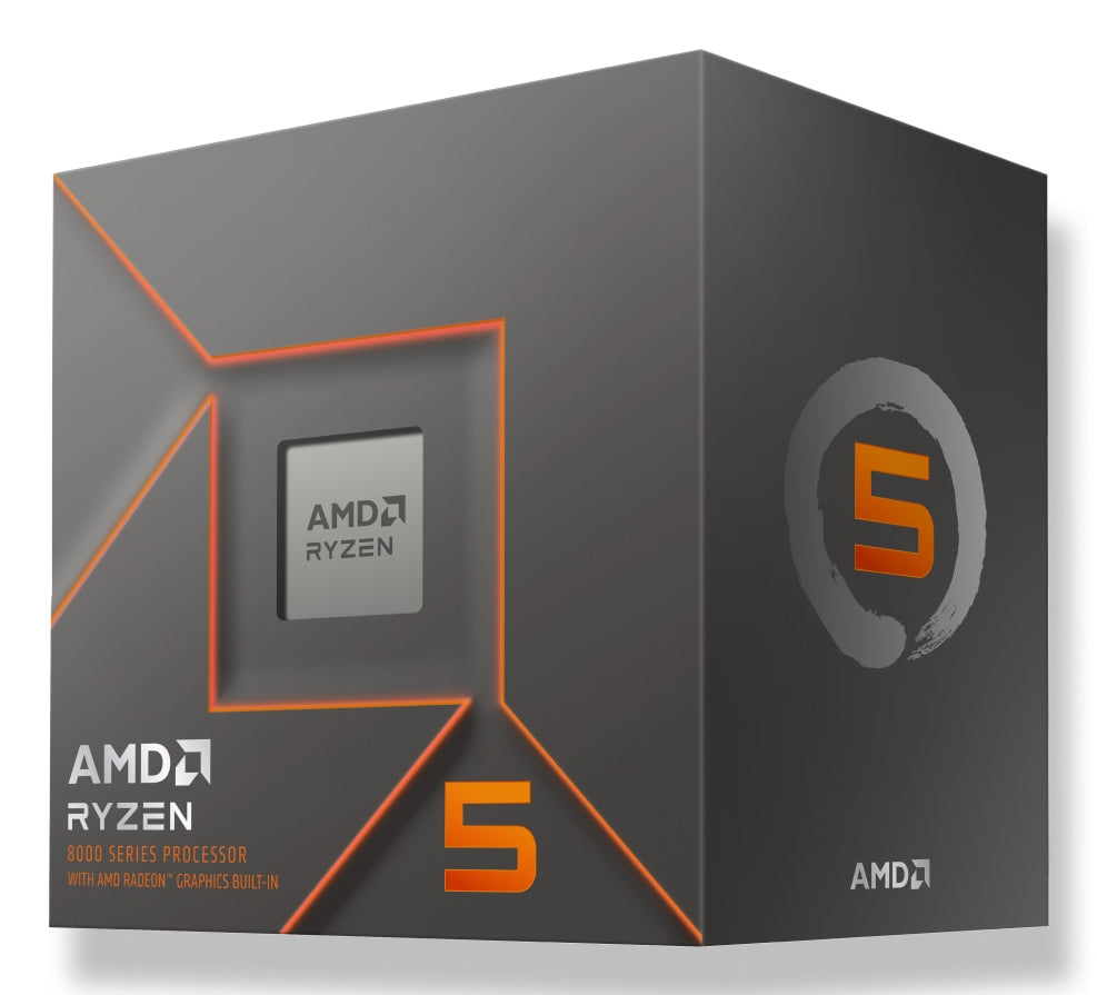 Procesador AMD Ryzen 5 8500G 3.5GHz 16MB 65W S AM5 Hexa Core con Graficos con Disipador