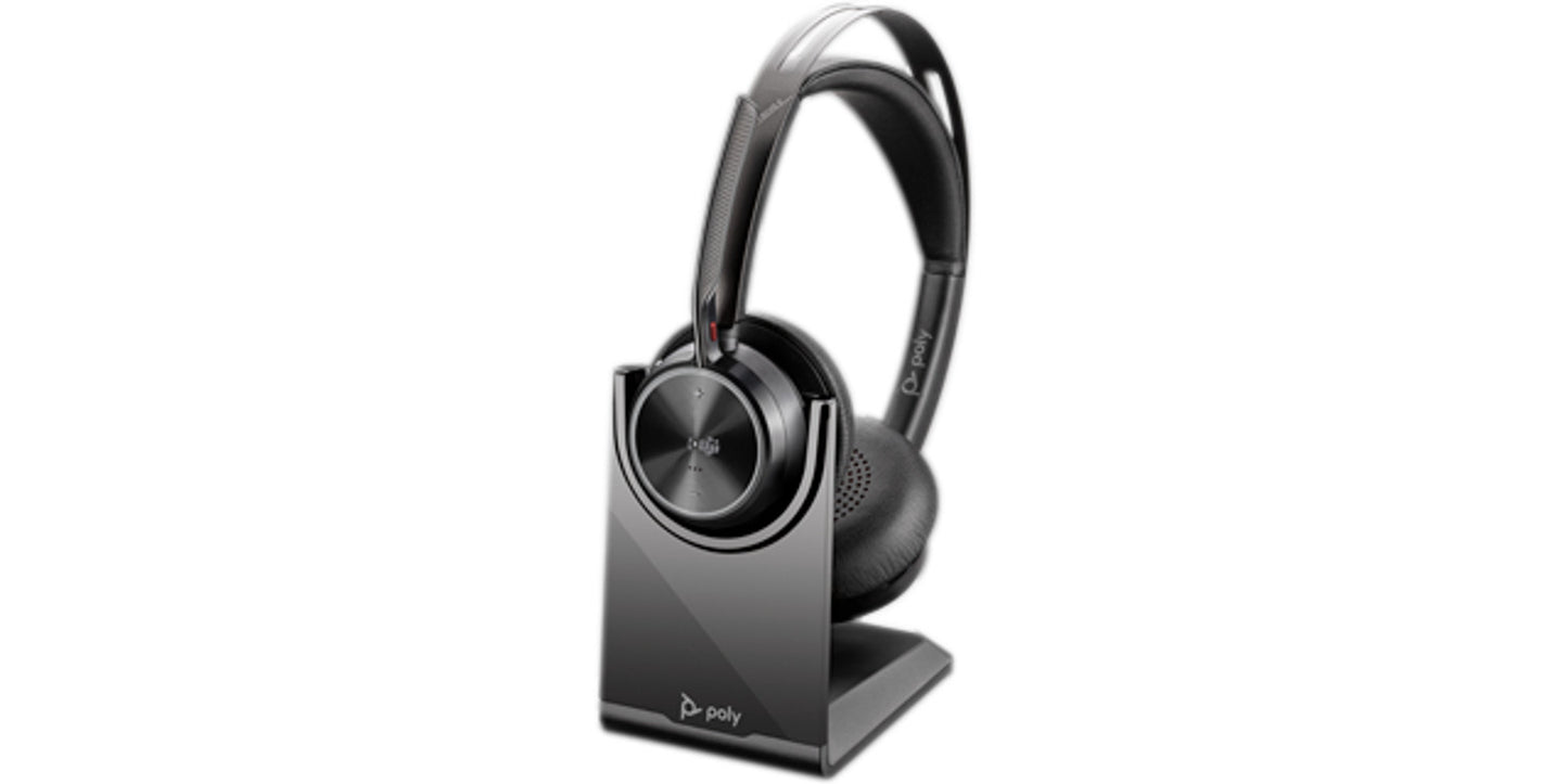 Auriculares Poly Voyager Focus 2 Microsoft Teams Certified with charge stand Headset