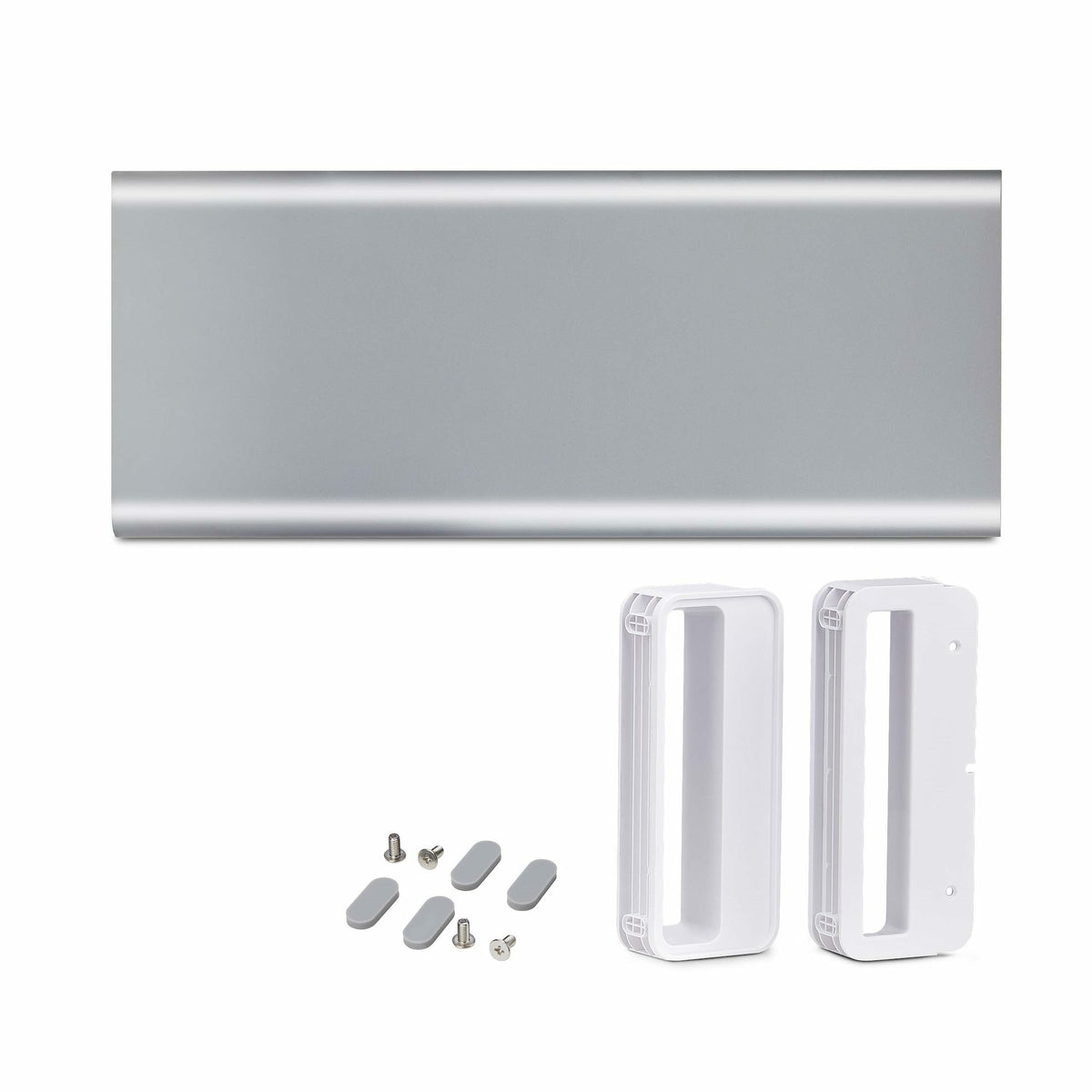 StarTech.com 1MFSW-MONITOR-RISER soporte para pantalla plana Escritorio Plata
