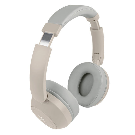 Audifono Perfect Choice Soundia Bluetooth On-Ear Taupe
