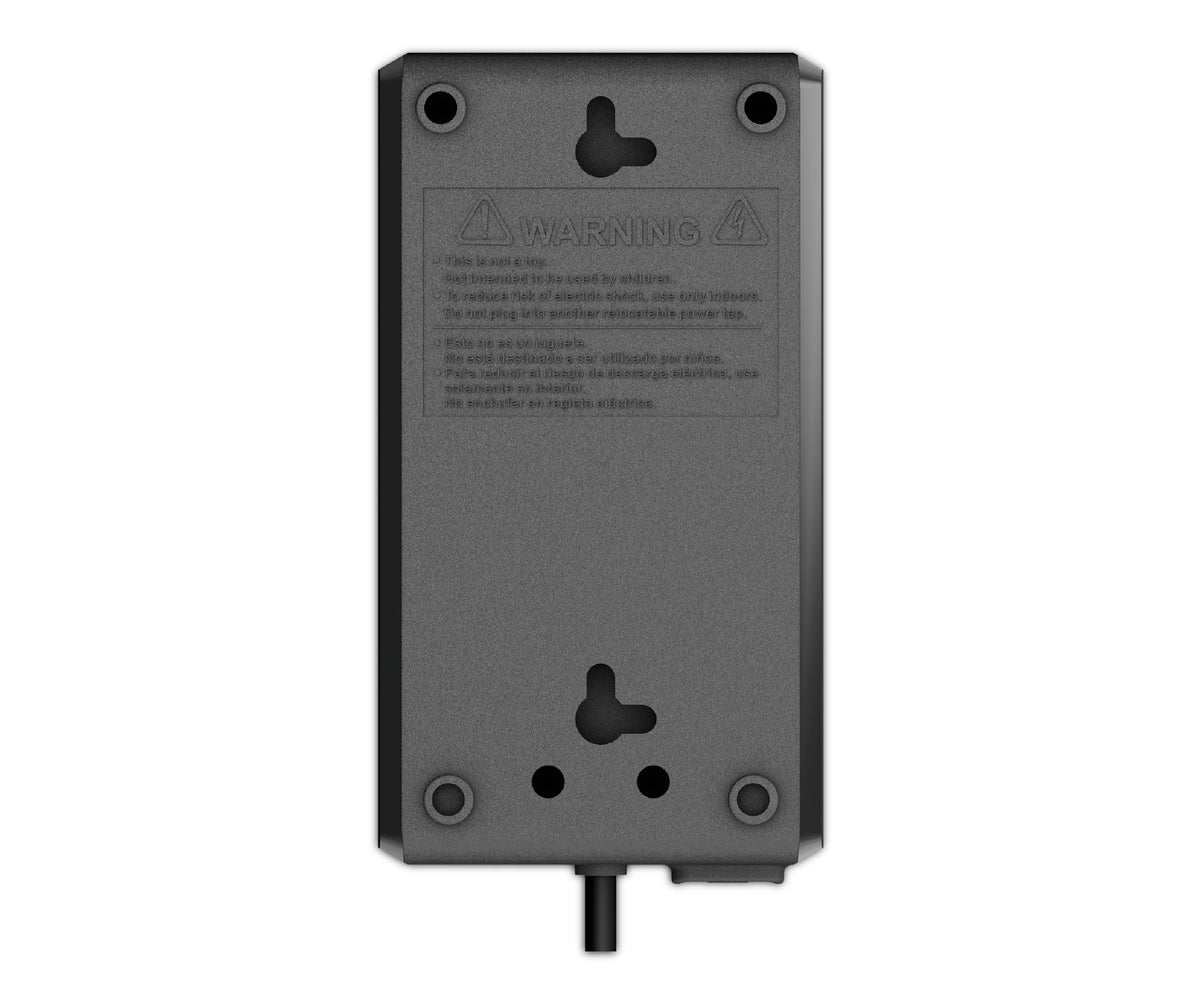 CDP RAVR1408 regulador de voltaje 8 salidas AC 85 V Negro