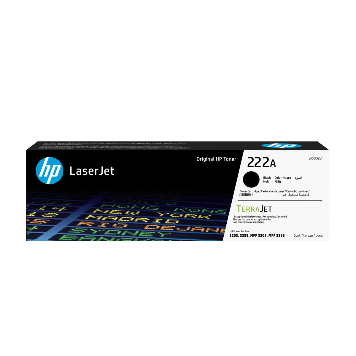 Toner HP LaserJet 222A Negro
