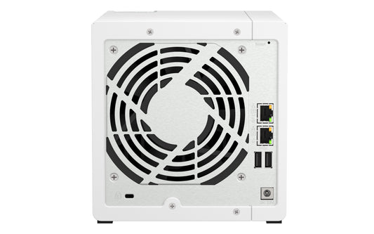 QNAP TS-433 NAS Tower ARM Cortex-A55 4 GB 0 TB QNAP Turbo System Blanco