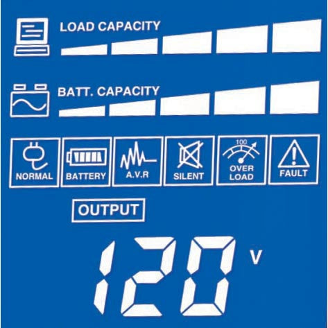 CyberPower CP1500AVRLCD sistema de alimentación ininterrumpida (UPS) Línea interactiva 1.5 kVA 900 W