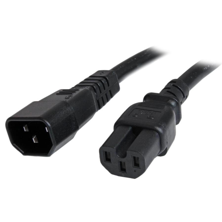 StarTech.com PXTC14C156 cable de alimentación Negro Acoplador C14 Acoplador C15