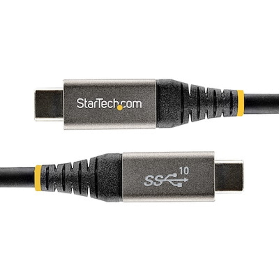 StarTech.com USB31CCV1M cable USB USB 3.2 Gen 2 (3.1 Gen 2) USB C 10 Gbit/s Negro, Gris