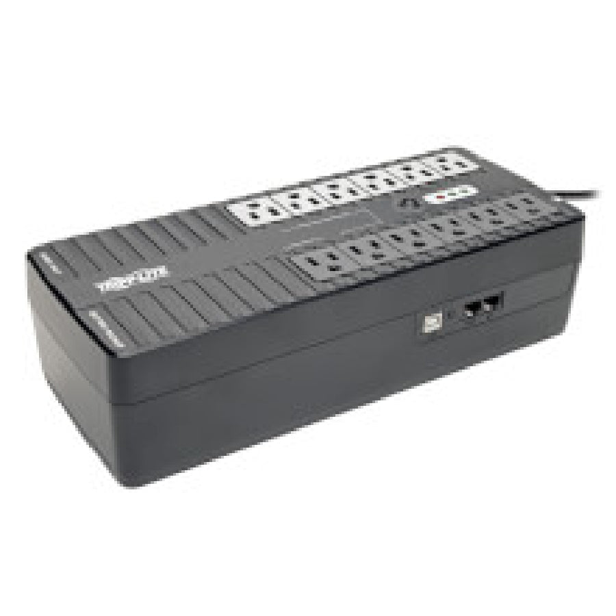 Tripp Lite ECO750UPS sistema de alimentación ininterrumpida (UPS) En espera (Fuera de línea) 0.75 kVA 12 salidas AC