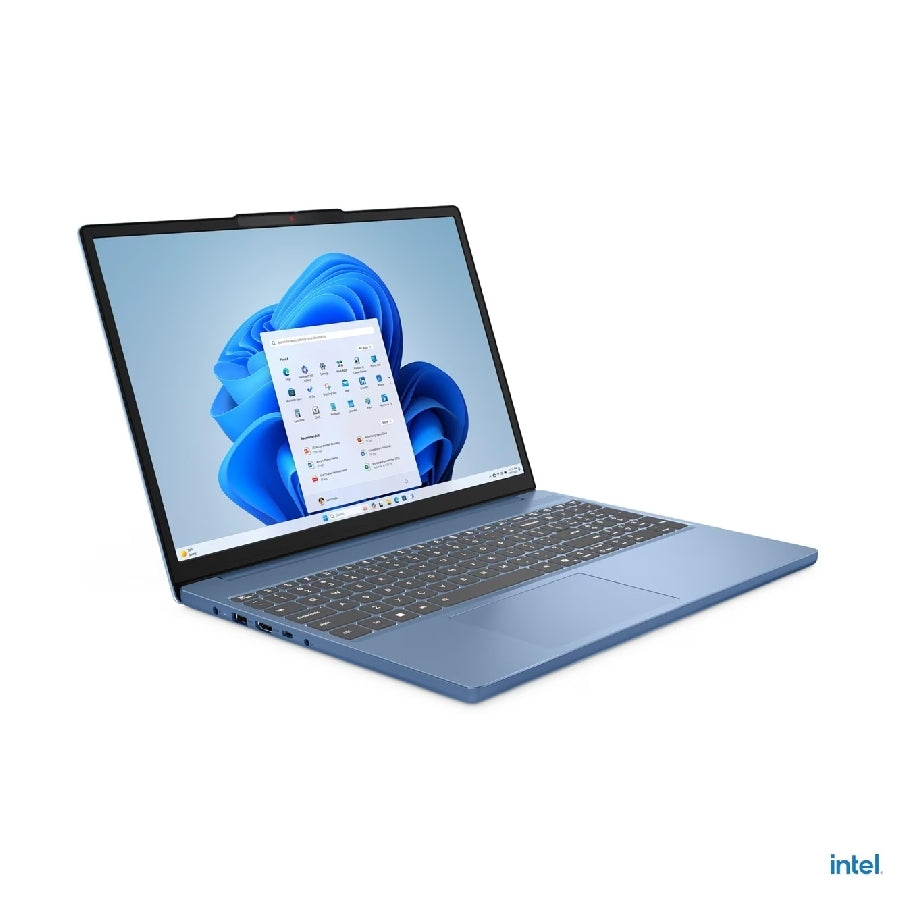 Lenovo IdeaPad Slim 3 15IRH10 Intel® Core™ i5 i5-13420H Computadora portátil 38.9 cm (15.3") Pantalla táctil WUXGA 8 GB DDR5-SDRAM 512 GB SSD Wi-Fi 6 (802.11ax) Windows 11 Home Español Azul