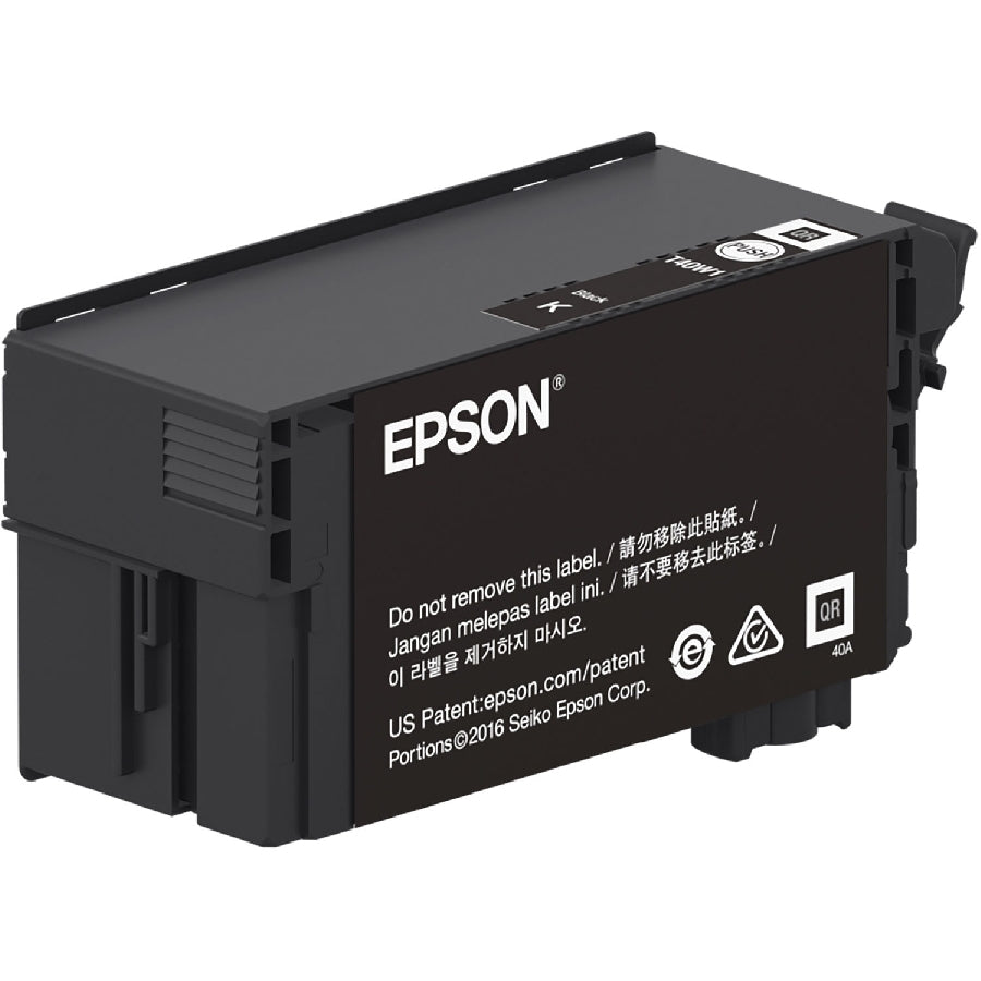 CARTUCHO EPSON MODELO T40W NEGRO, PARA PLOTTER T3170SR/ T3170M/ T5170SR/ T5170M (80 ML)